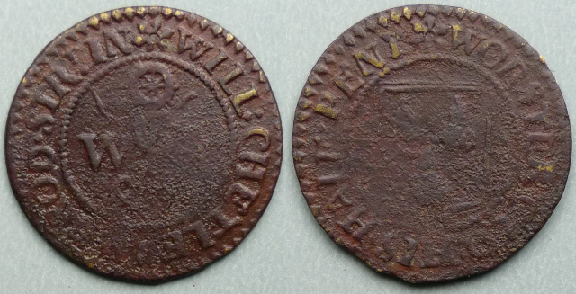 Worcester Broad Street, Will Chetle halfpenny